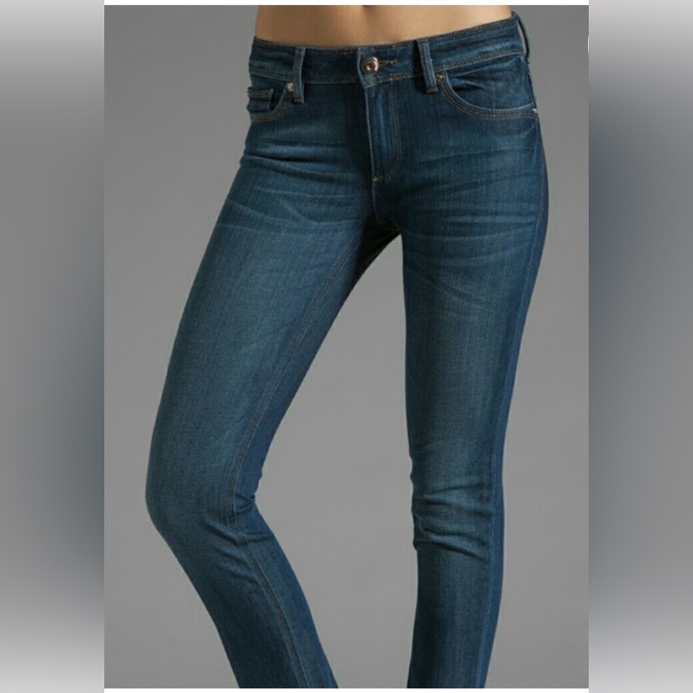 DL1961 WOMEN’s ANGEL MID RISE skinny jeans 4WAY STRETCH , 360 COMFORT